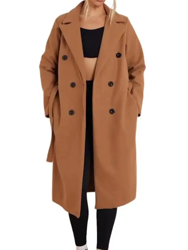 Womens Double Breasted Trench Coat & jackets